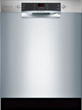 Bosch – 800 Series 24 Front Control Built-In Dishwasher with Stainless Steel Tub – Stainless steel